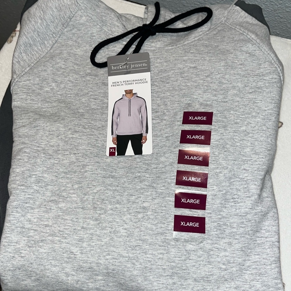 Men’s Berkeley Jensen performance, French Terry hoodie